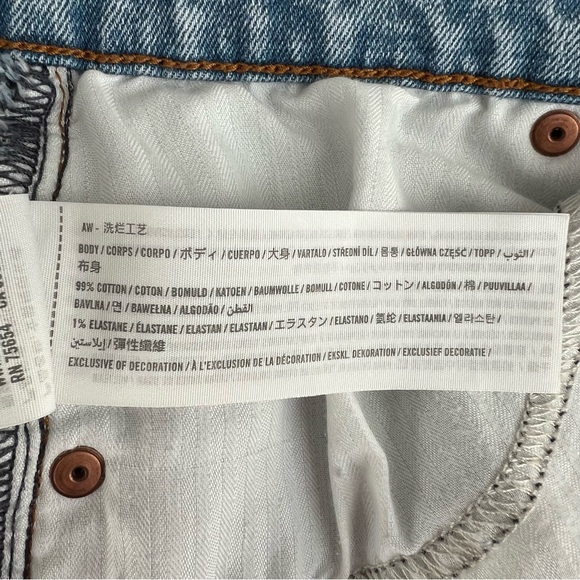 Abercrombie & Fitch Ultra High Rise 90's Slim Straight Jeans 28 Short - Picture 7 of 10